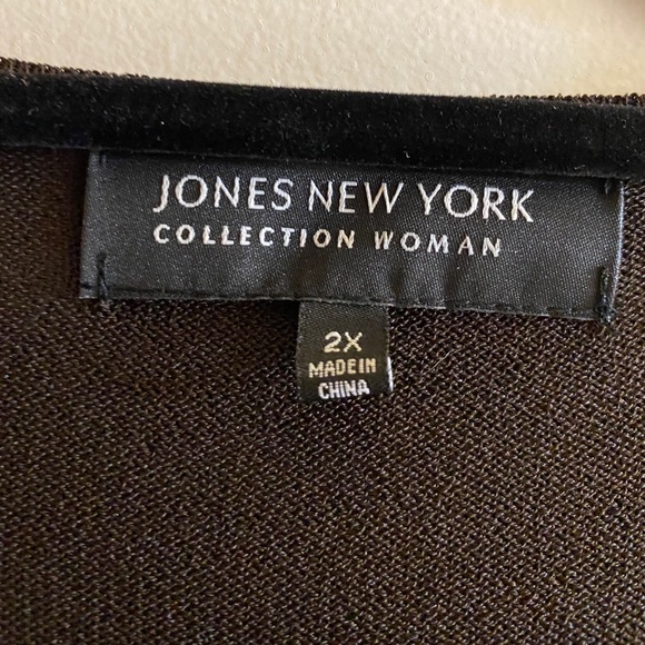 2x Brown Side Wrap Top - Picture 2 of 3